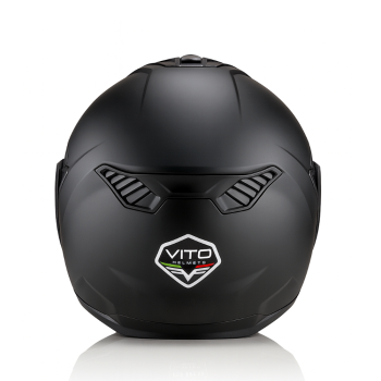 Klapphelm - VITO REVERSE - schwarz-matt